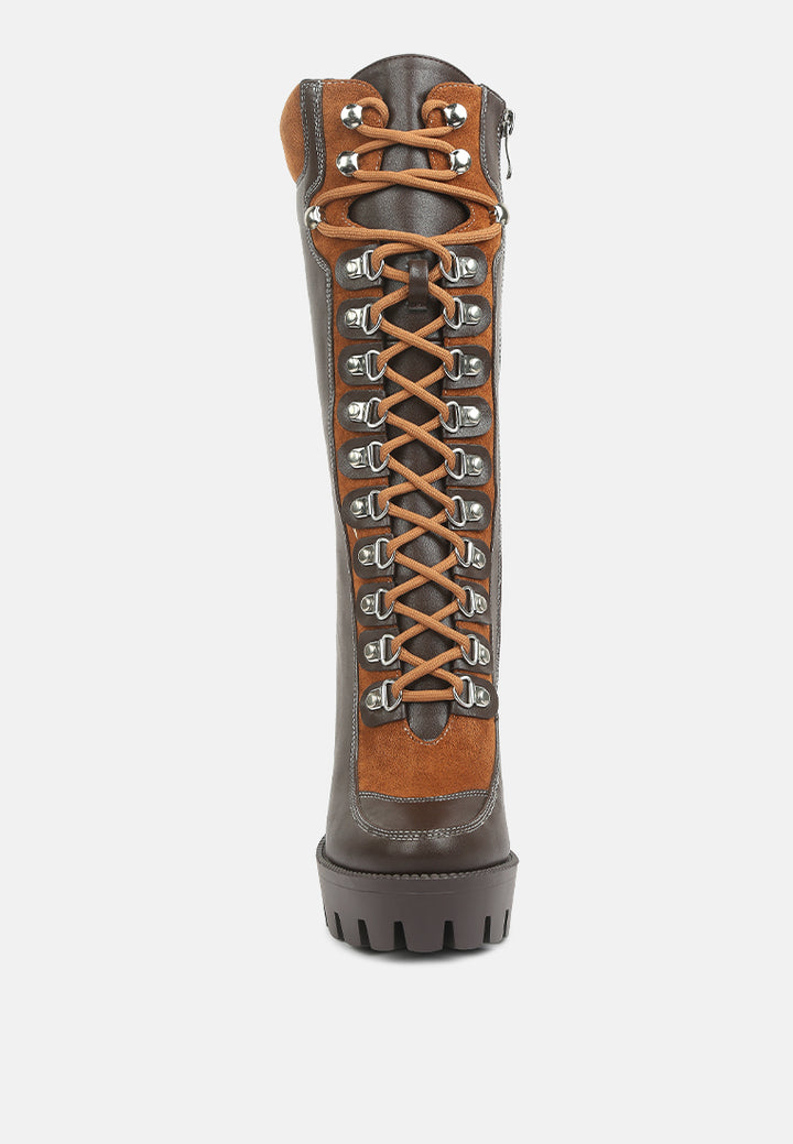 igloo over the ankle cushion collared boots by ruw#color_brown-tan