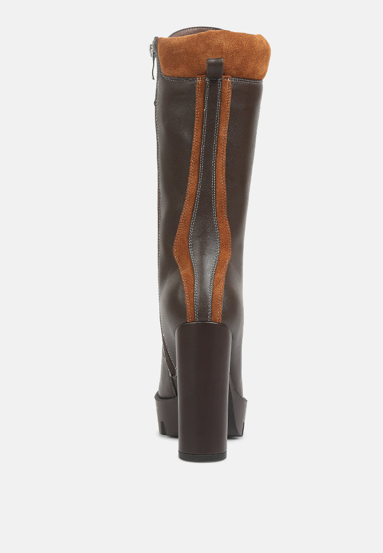 igloo over the ankle cushion collared boots by ruw#color_brown-tan