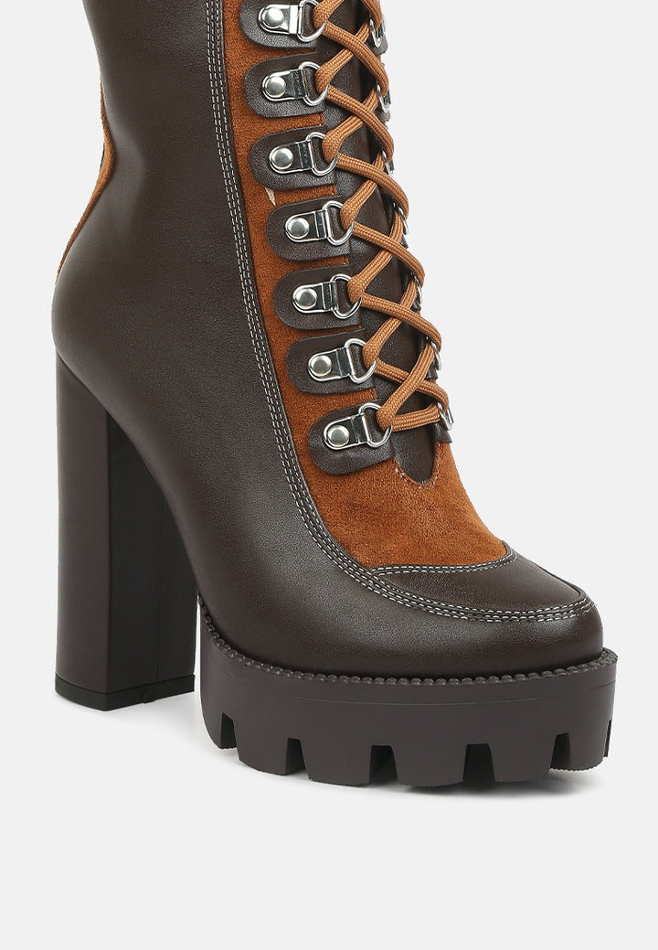 igloo over the ankle cushion collared boots by ruw#color_brown-tan