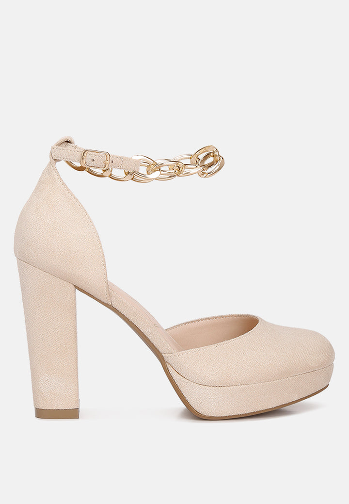 ankle strap platform heel sandals by ruw#color_beige