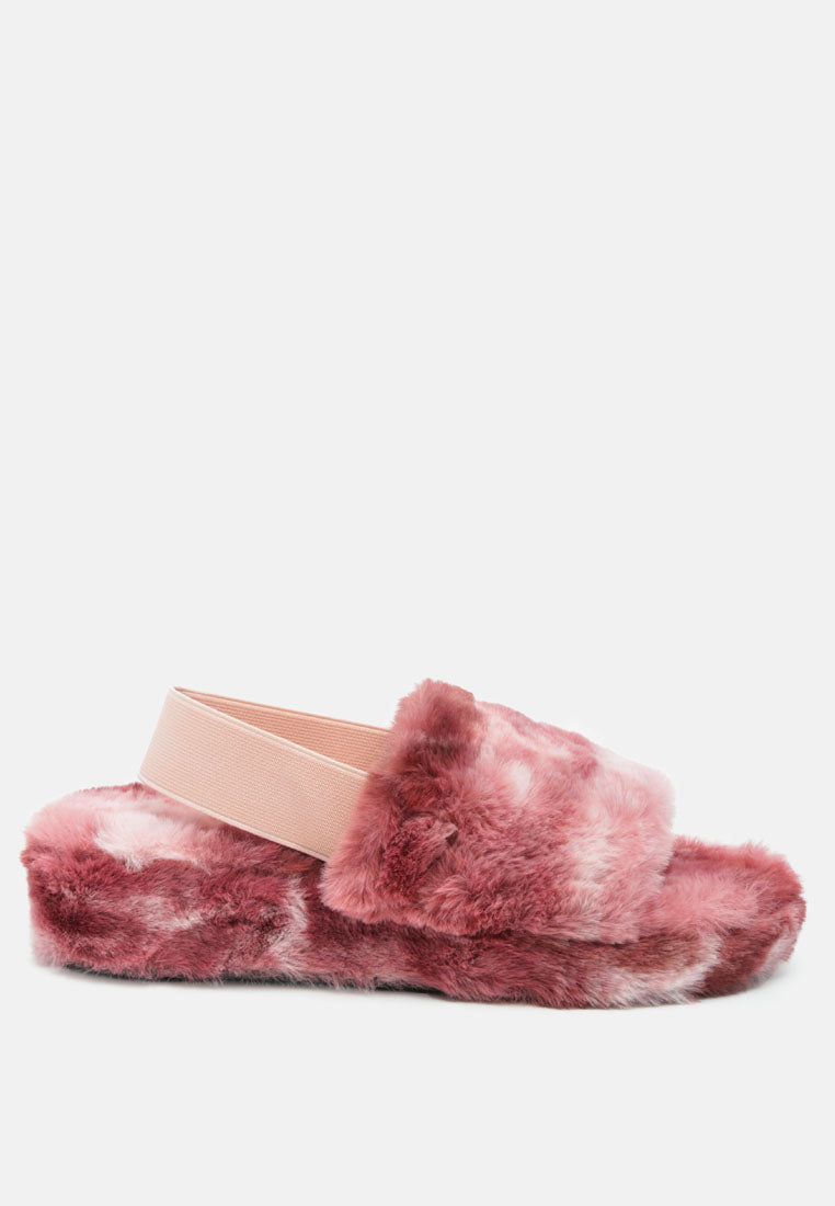 jamun slingback platform slides#color_burgundy