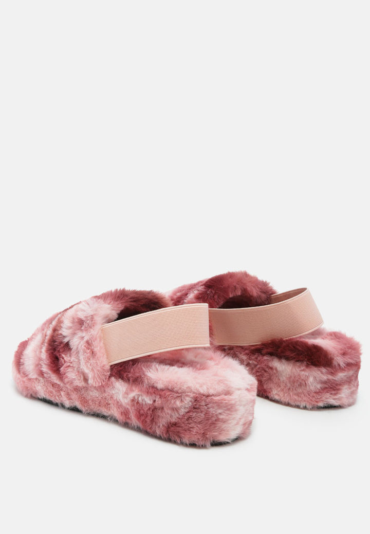 jamun slingback platform slides#color_burgundy