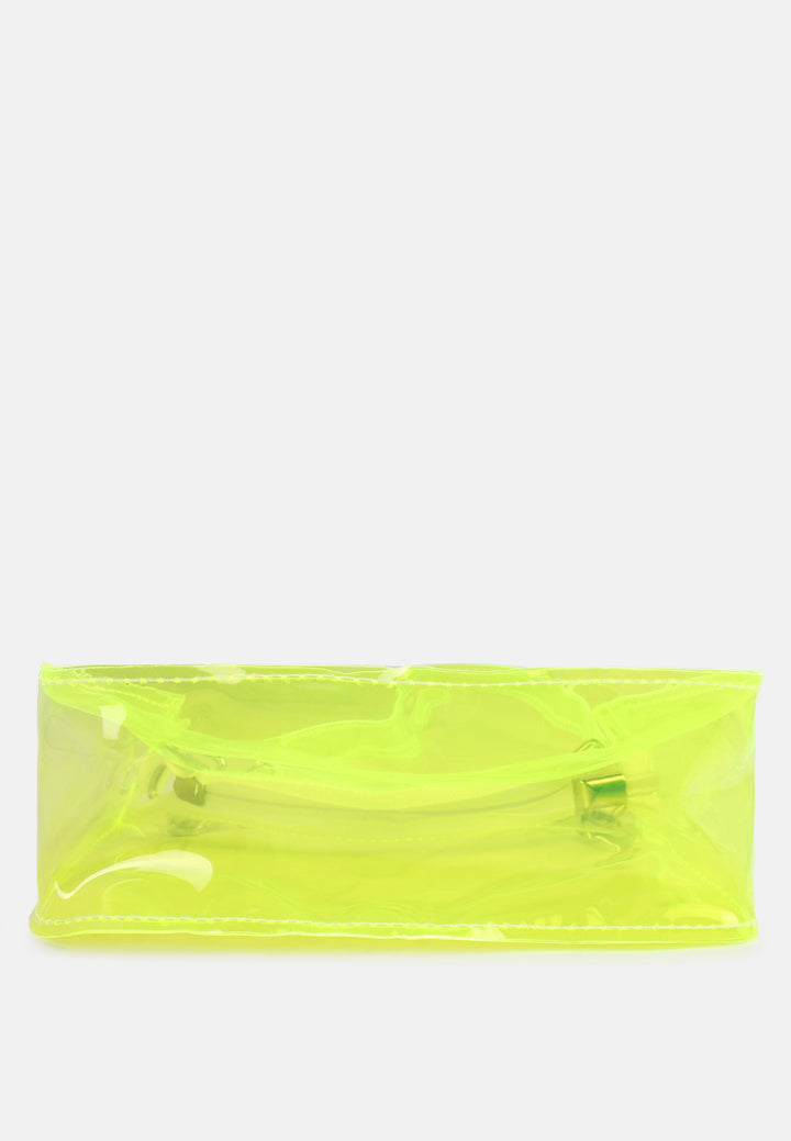 jelly baguette bag#color_green