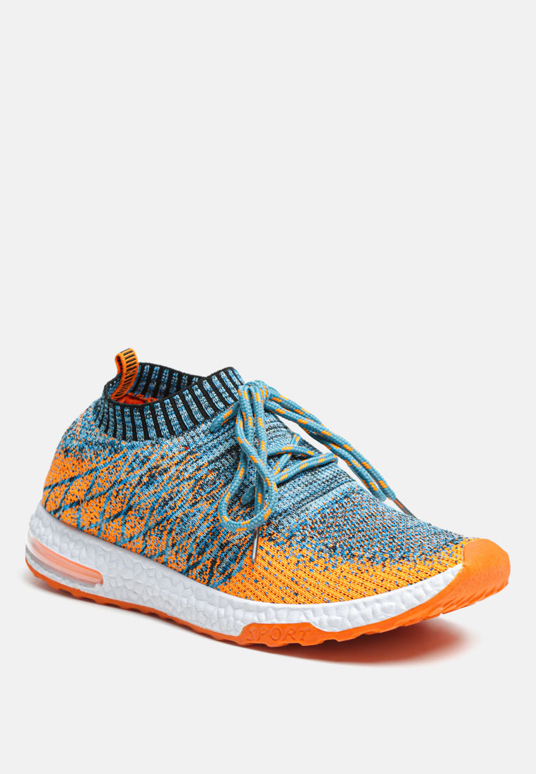 knit slip on trainers#color_colorful