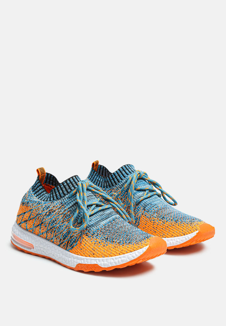 knit slip on trainers#color_colorful
