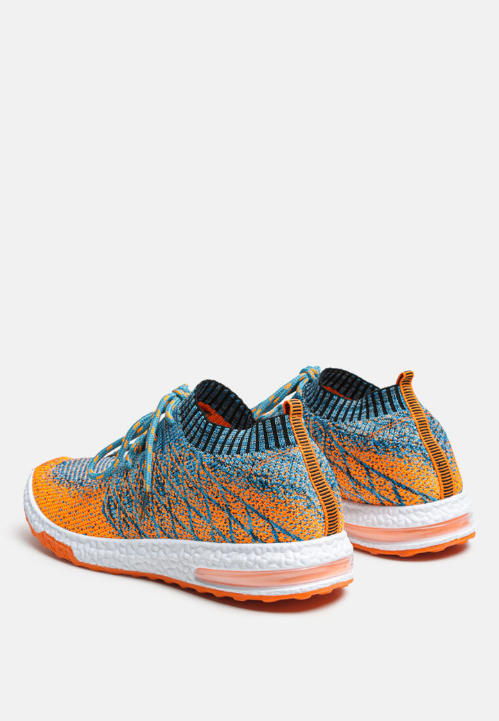 knit slip on trainers#color_colorful