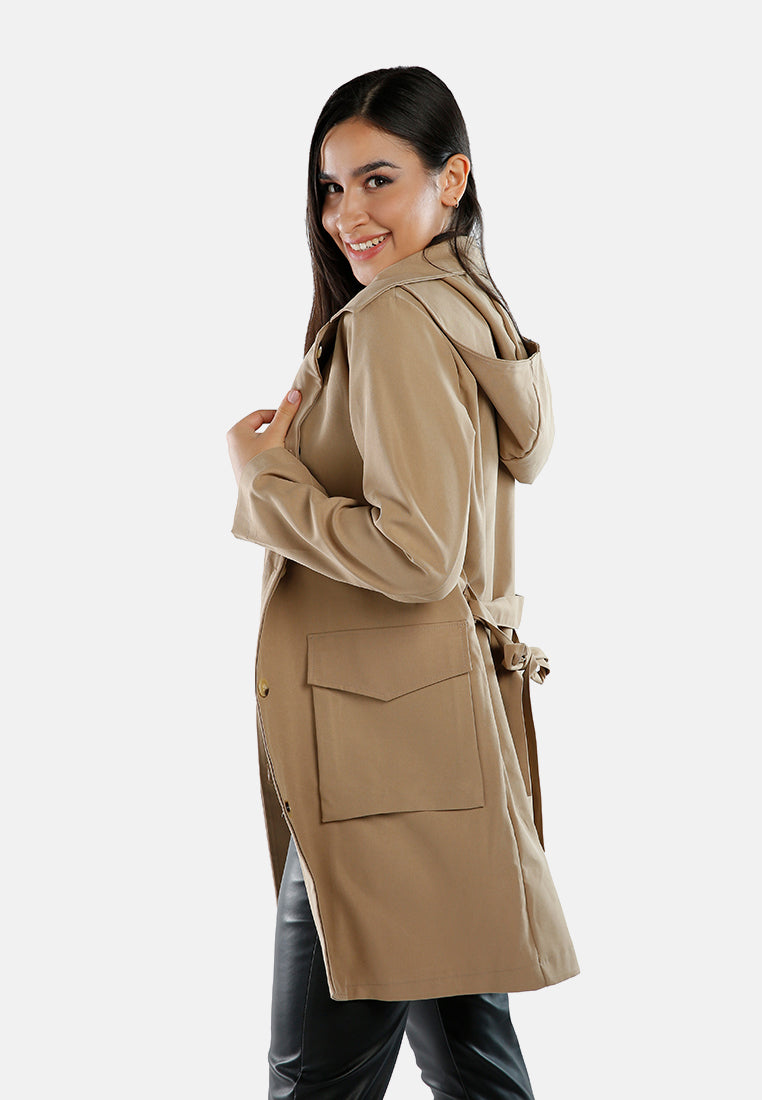 long belted shacket#color_taupe