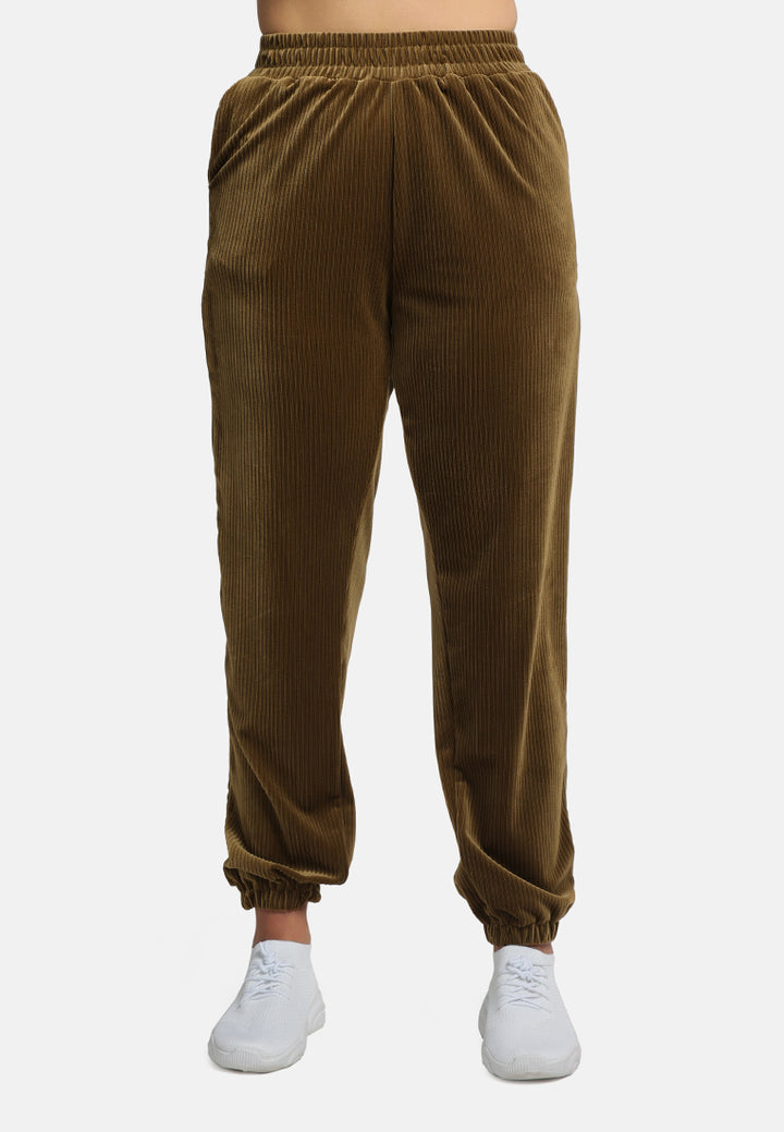 loungewear corduroy pants by ruw#color_army-green
