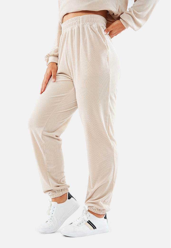 loungewear corduroy pants by ruw#color_beige