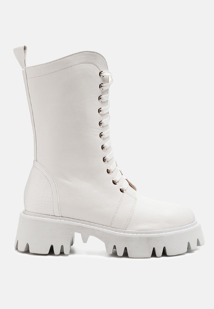 mad mood chunky lace-up ankle boot by ruw#color_white