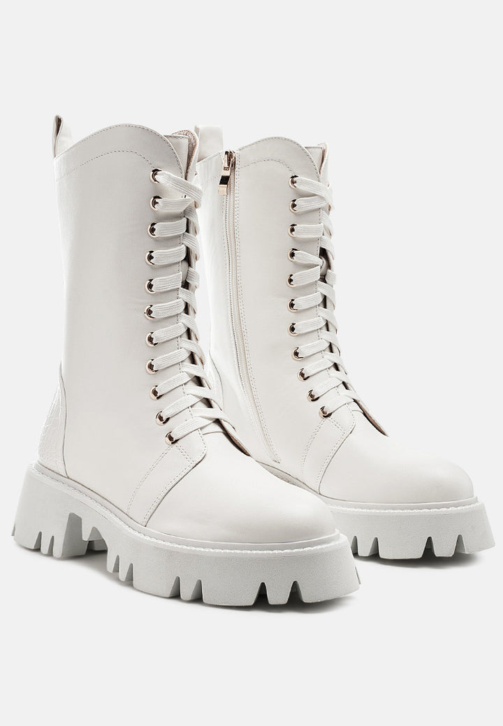 mad mood chunky lace-up ankle boot by ruw#color_white