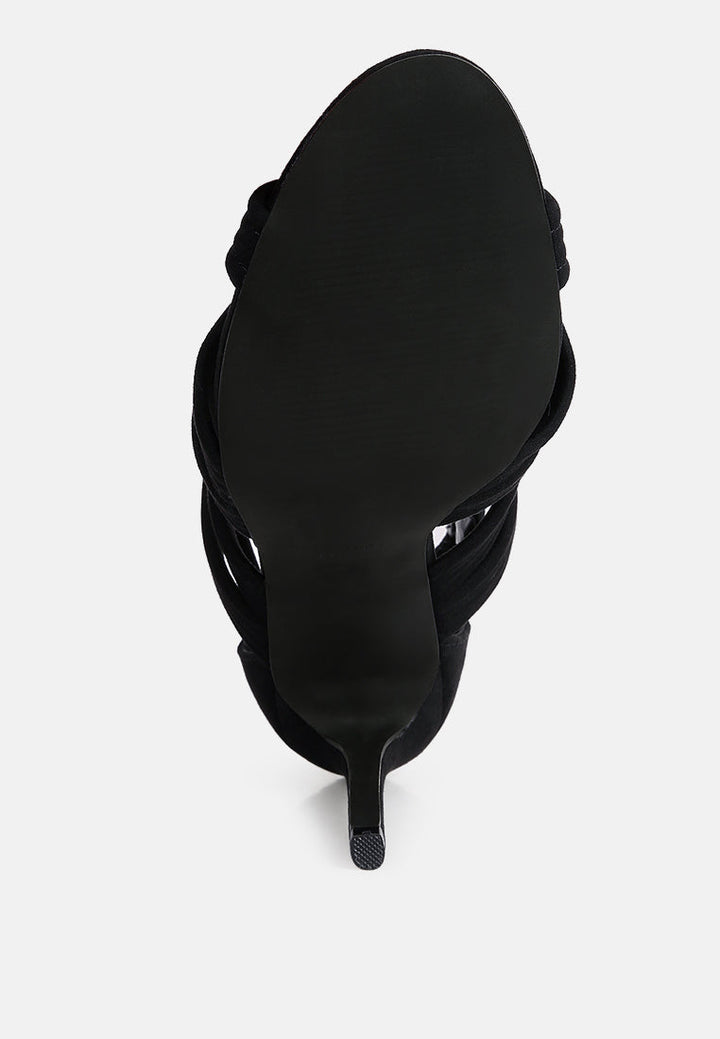 bandage style high heels by ruw#color_black