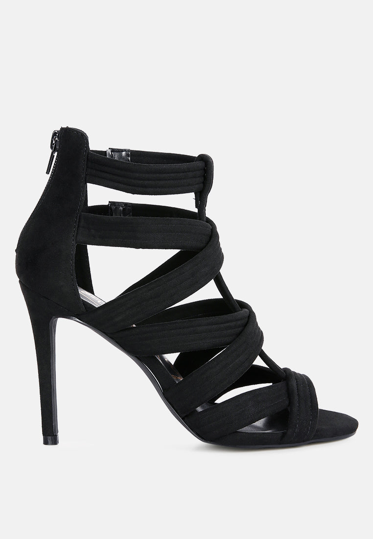 bandage style high heels by ruw#color_black