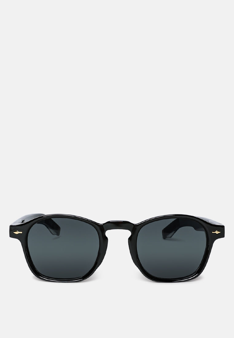 metro aviator sunglasses#color_black