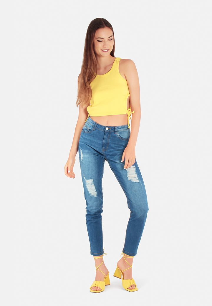 mid skinny ripped jeans pants#color_mid-blue