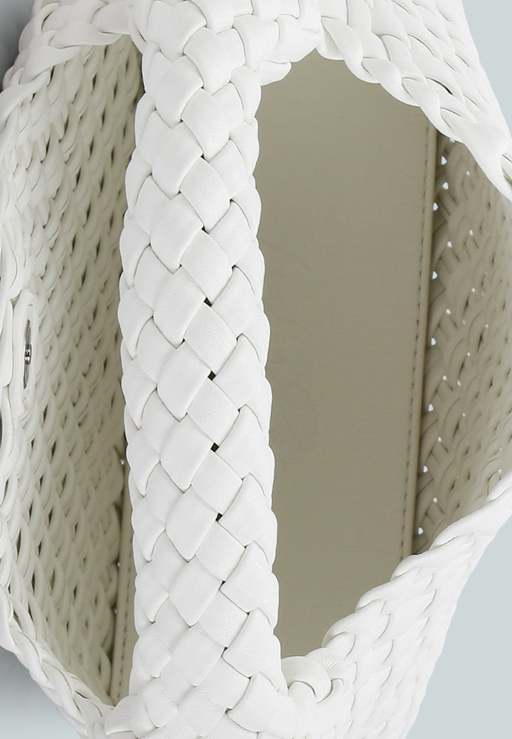 mini woven handbag by ruw#color_white