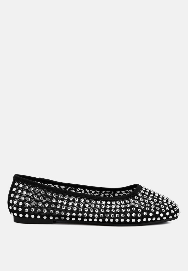 naked rhinestone ballerinas by ruw#color_black