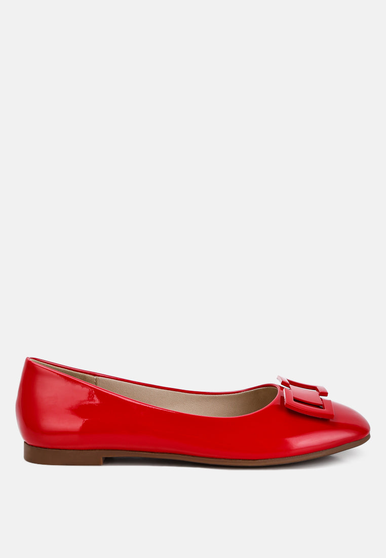 nek embellished flat ballerinas by ruw#color_red