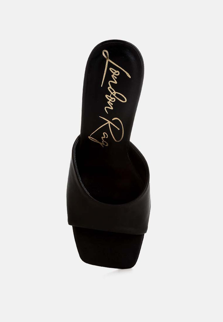shiloy recycled faux leather wedge Sandals#color_black