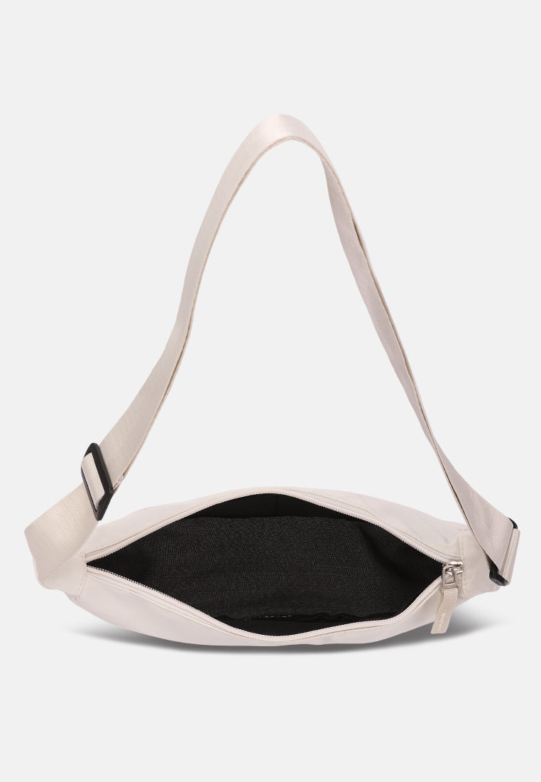 nylon mini shoulder bag#color_off-white