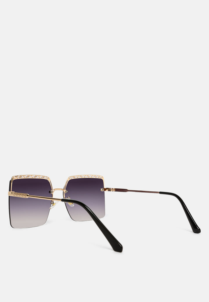 ombre tinted funky sunglasses#color_purple