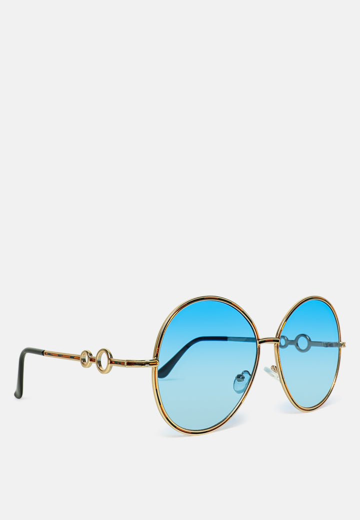 oversized full rim oval sunglasses#color_blue