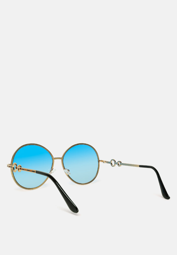 oversized full rim oval sunglasses#color_blue