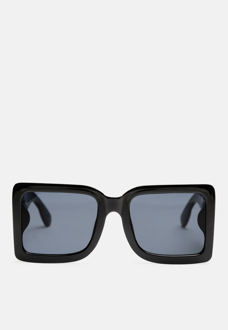 paparazzi square framed sunglasses#color_grey