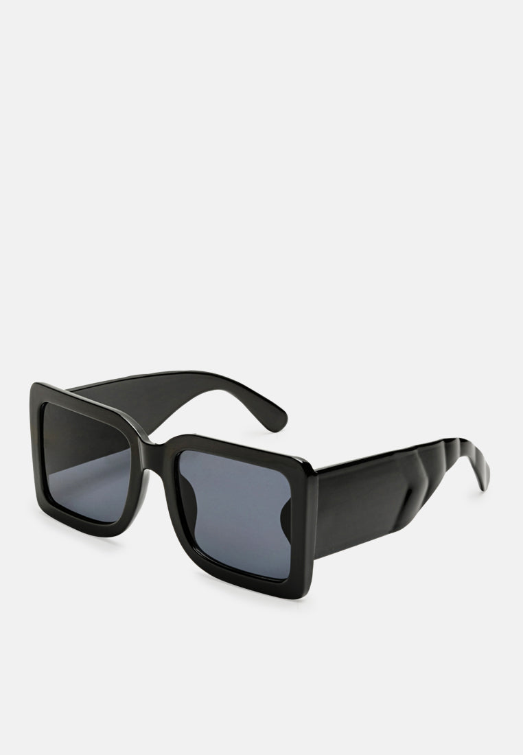 paparazzi square framed sunglasses#color_grey