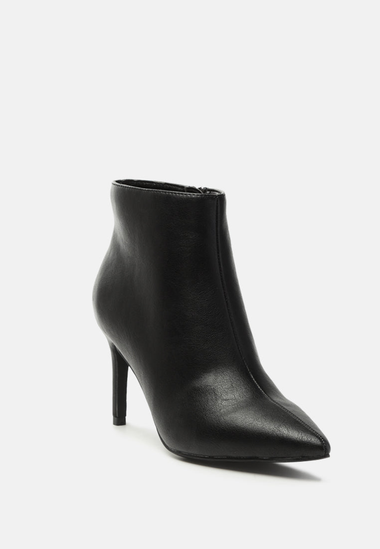 penelope solid pointed toe ankle boots#color_black