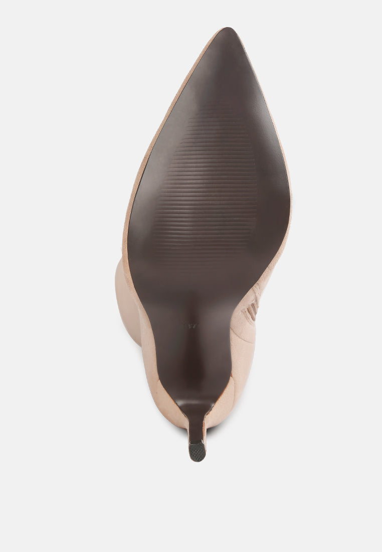 playdate high heeled calf boots by ruw#color_beige