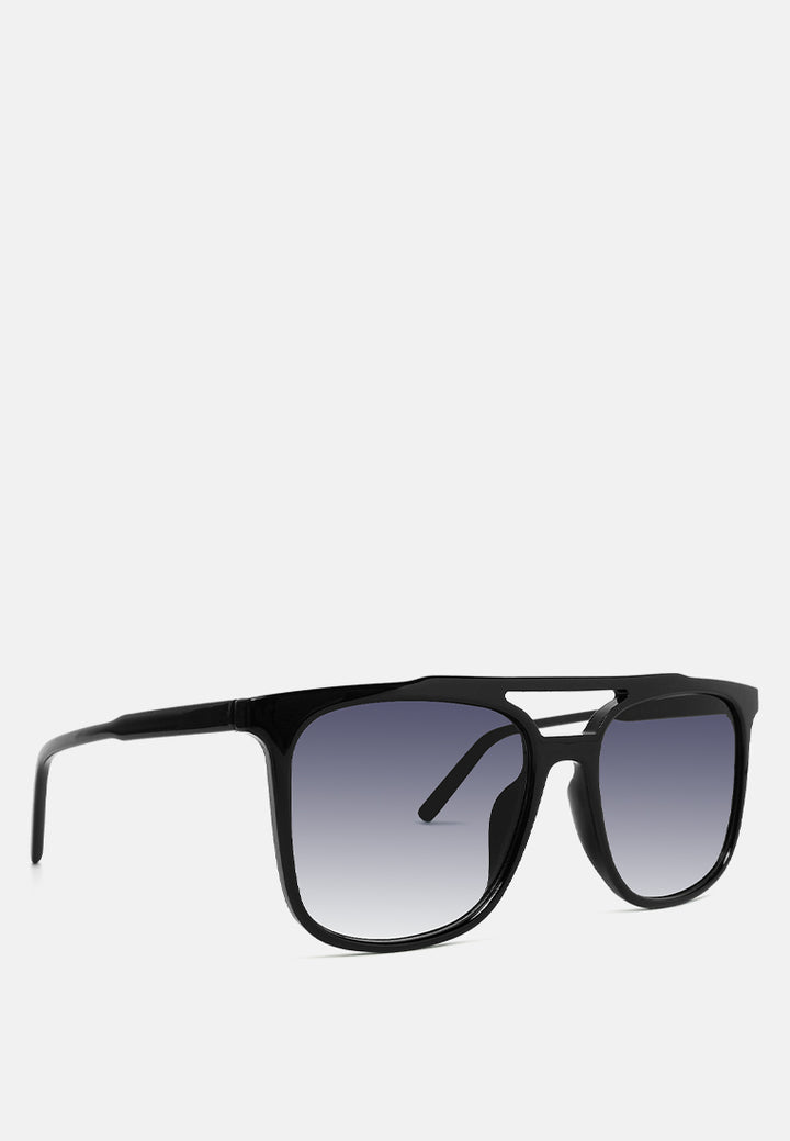 polarized wayfarer double bridge sunglass#color_purple