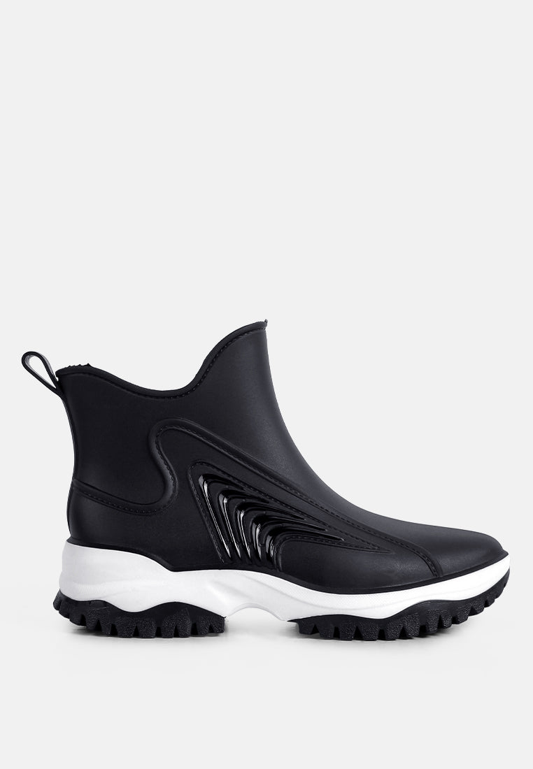 poolers whaler color block rainboots#color_black