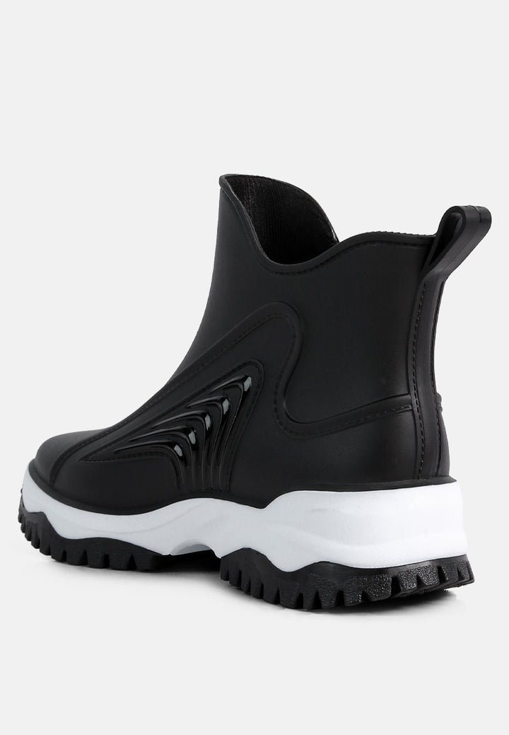 poolers whaler color block rainboots#color_black