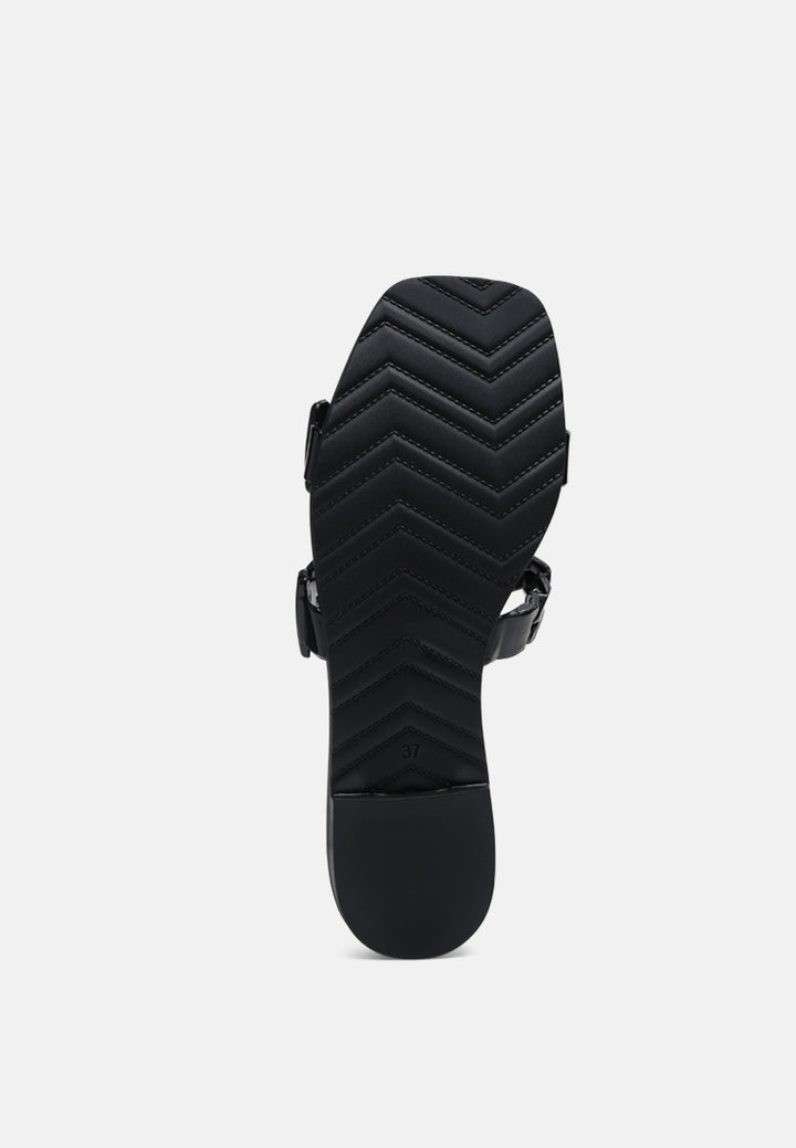 pool flat flipflop slides#color_black