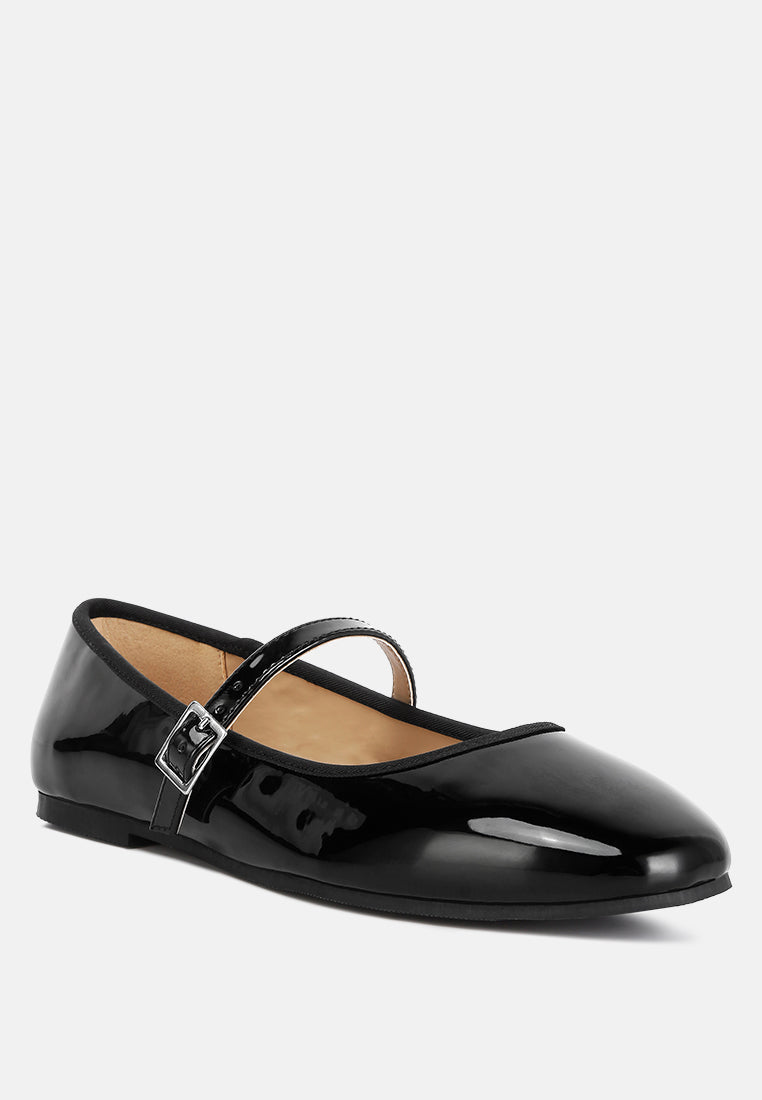 classic mary jane flats#color_black