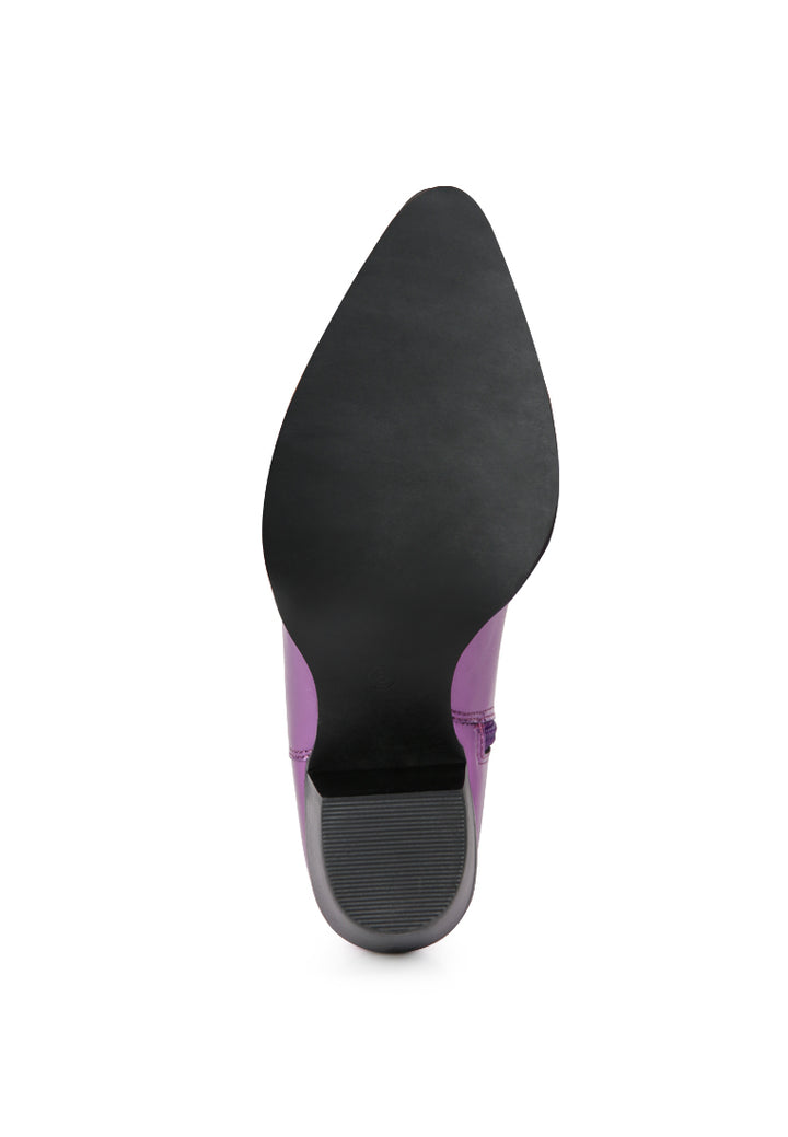 priscilla western cowboy calf boots by ruw#color_purple