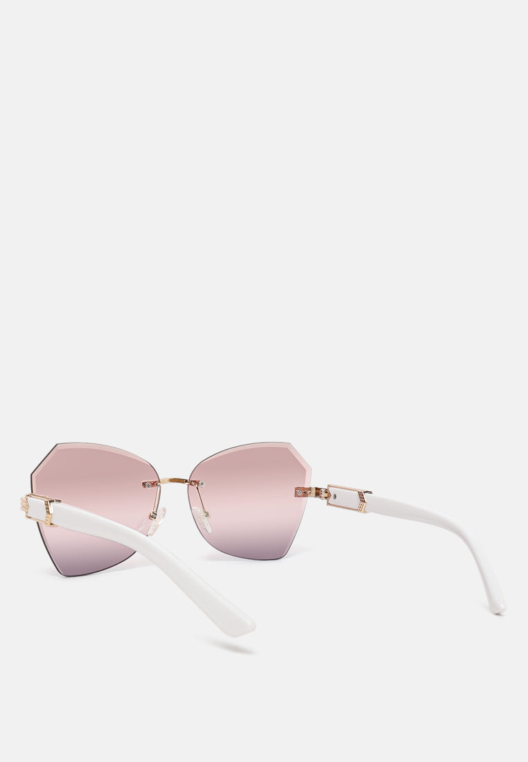 punk ombre butterfly sunglasses#color_blush