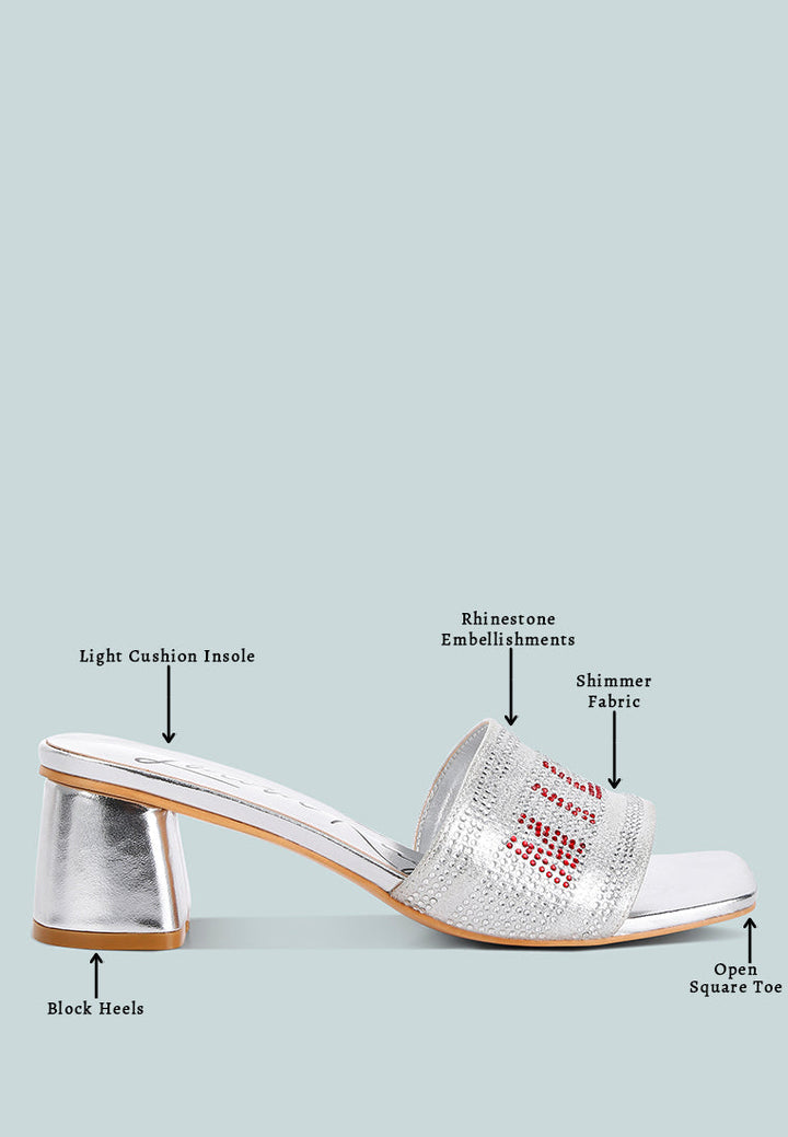diamante embellished milan sandals by ruw#color_silver