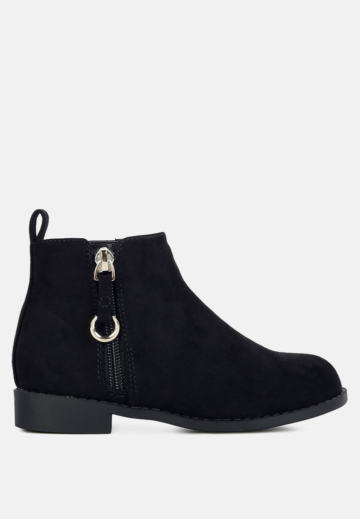 microfiber ankle boot#color_black