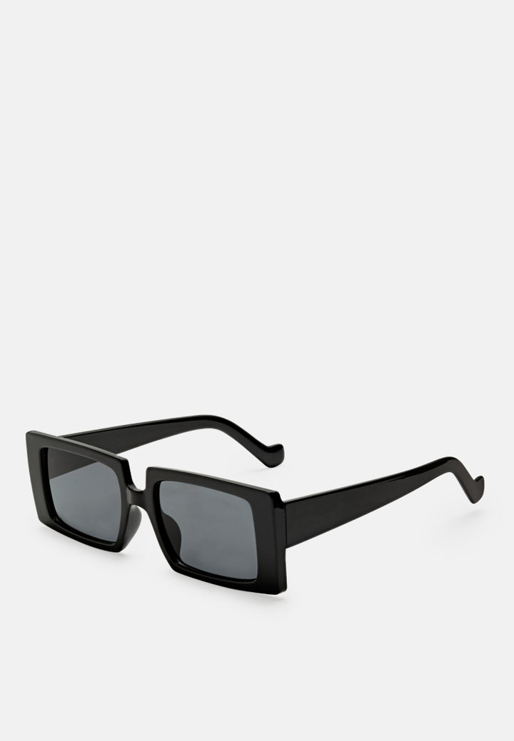 rectangle sunglasses#color_black