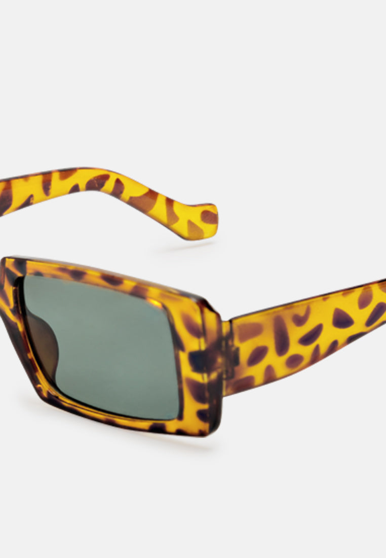 rectangle sunglasses#color_leopard