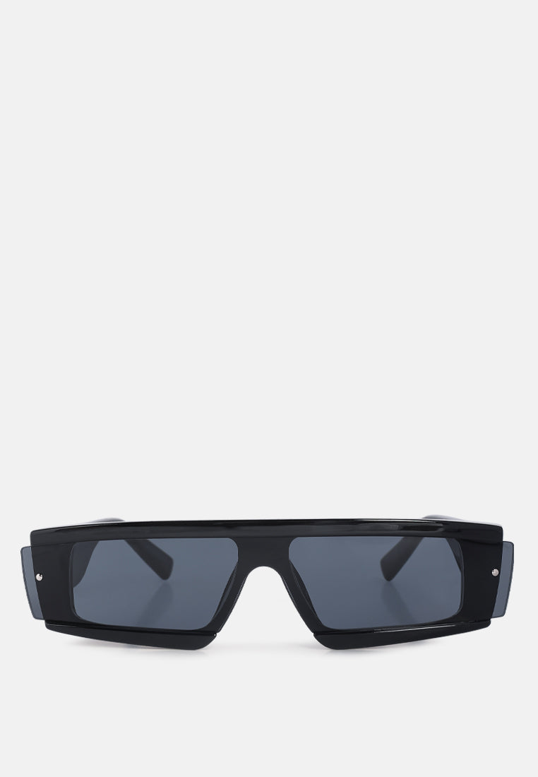 rectangle sunglasses#color_black