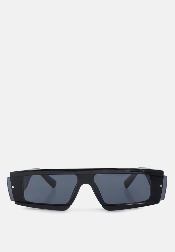rectangle sunglasses#color_black