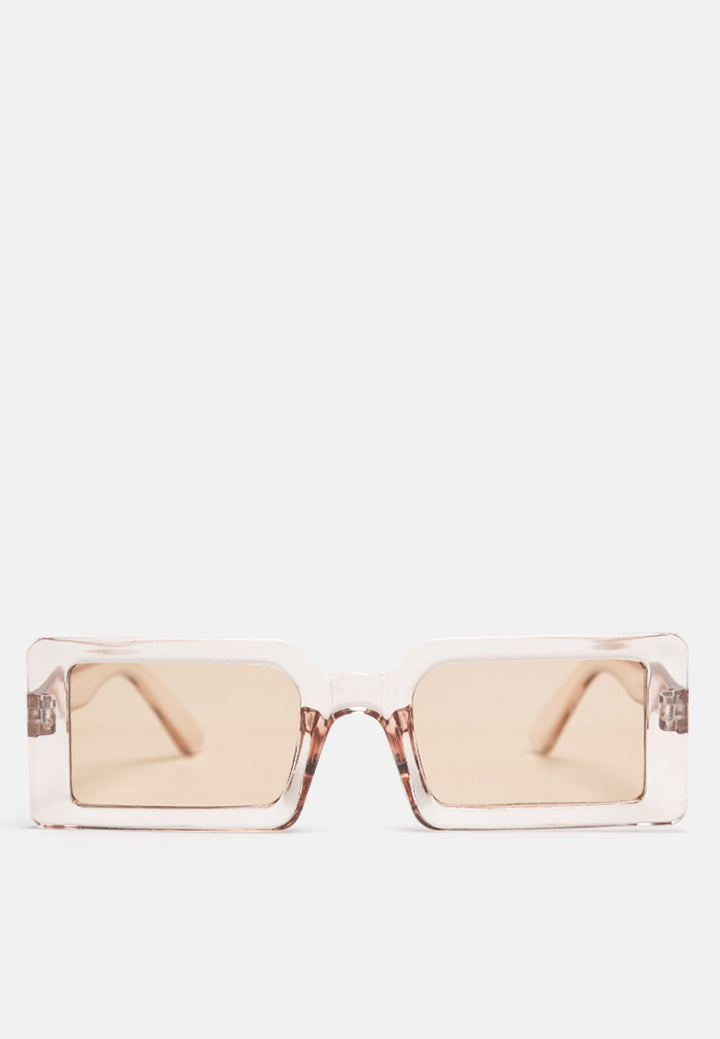 rectangular frame sunglasses#color_tan