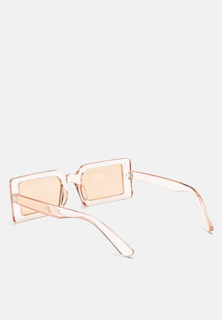 rectangular frame sunglasses#color_tan