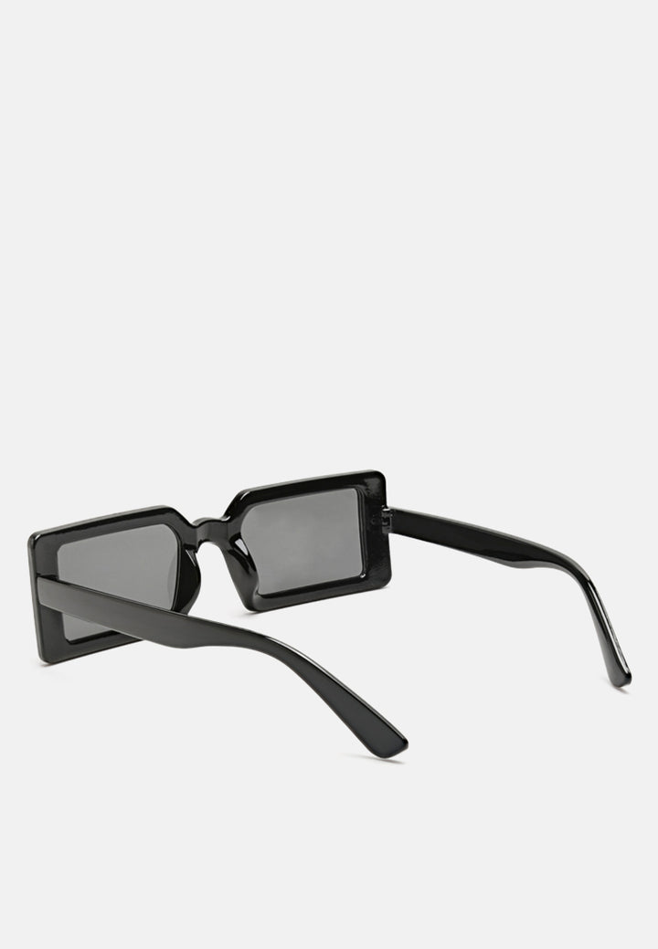 rectangular frame sunglasses#color_black