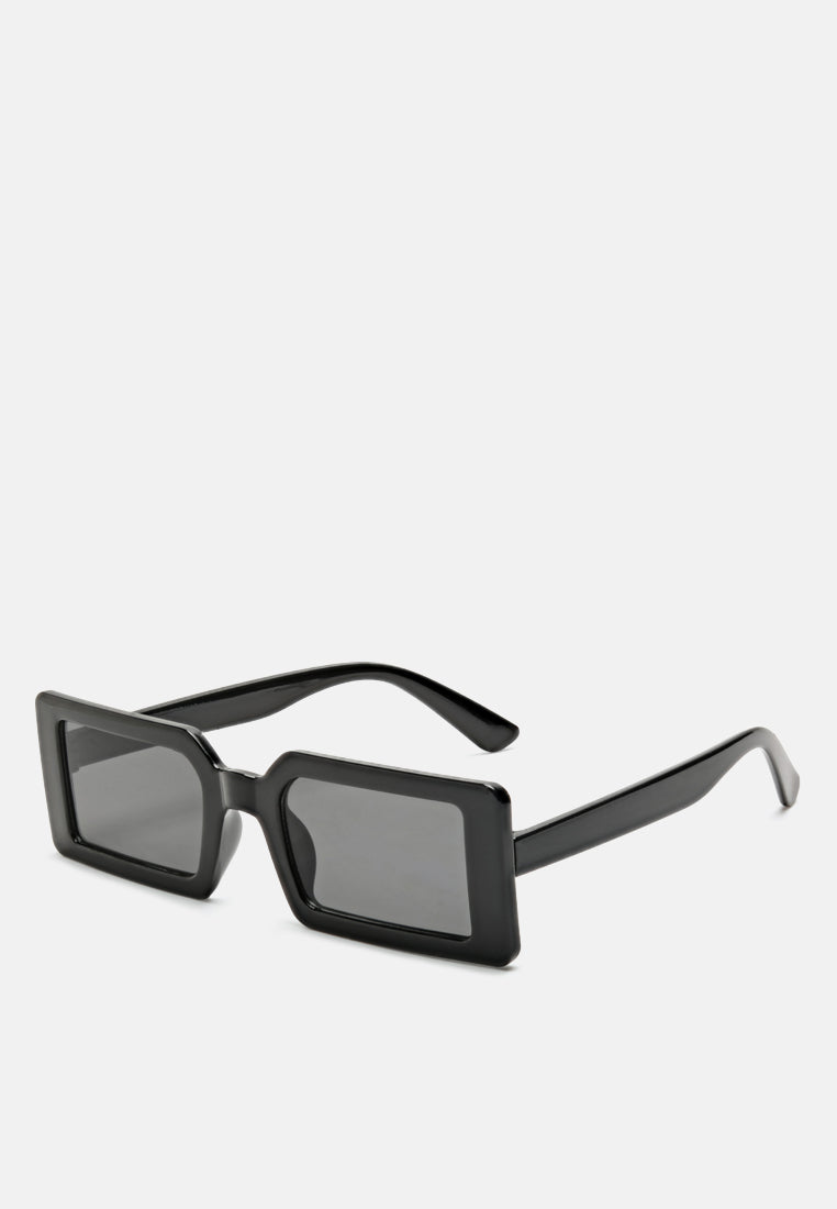 rectangular frame sunglasses#color_black