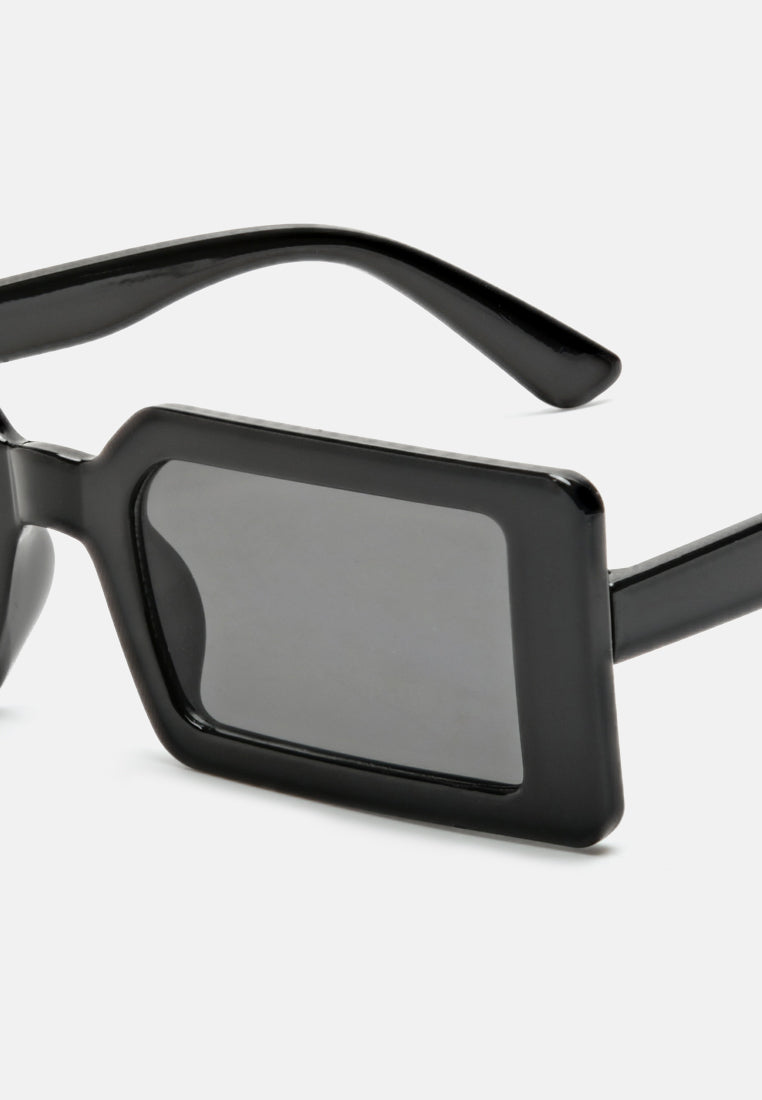 rectangular frame sunglasses#color_black