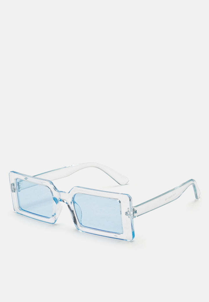 rectangular frame sunglasses#color_blue